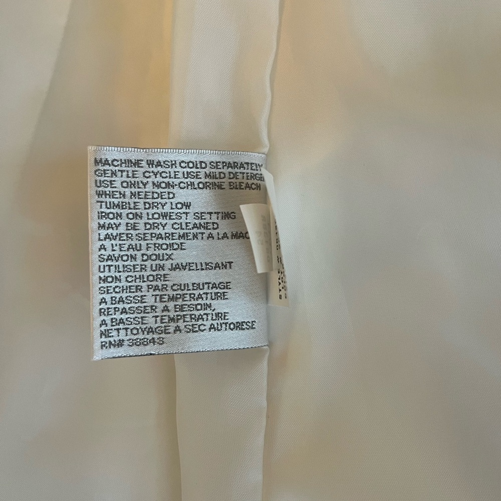 Via Spiga White Belted Trench Coat - Picture 7 of 9